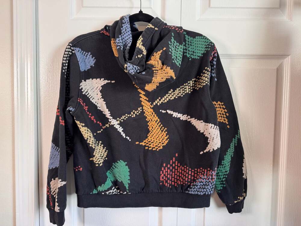 Nike Sportswear Club Fleece Allover Print Dotted Swoosh Hoodie XL